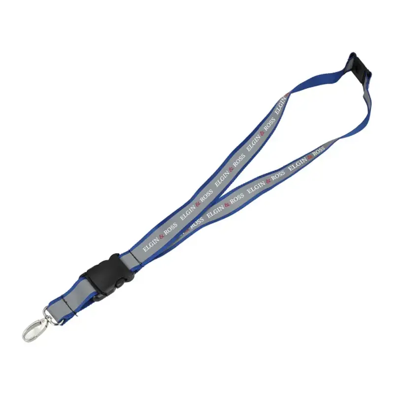 Logo-Branded Reflective Lanyard