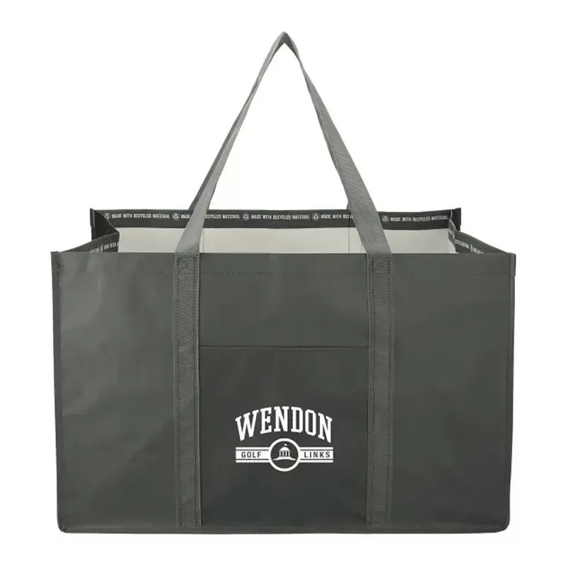 Custom Eco-Friendly Recycled Woven Utility Tote