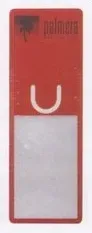 Red Bookmarker Magnifier w/Clip & 5" Ruler