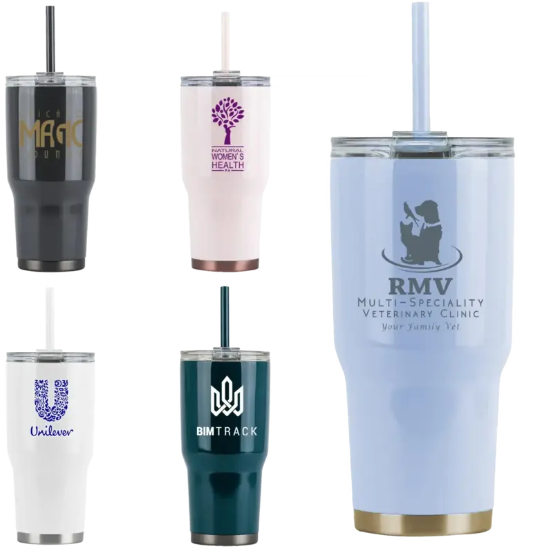 Reduce 34oz COLD1 Tumbler - Triple Insulated Stainless Steel & 3-in-1 Lid Tech