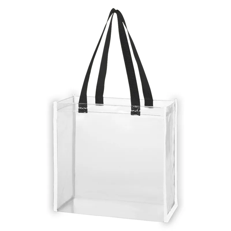 Reflective Shopper Clear Reflective Tote Bag — view 2