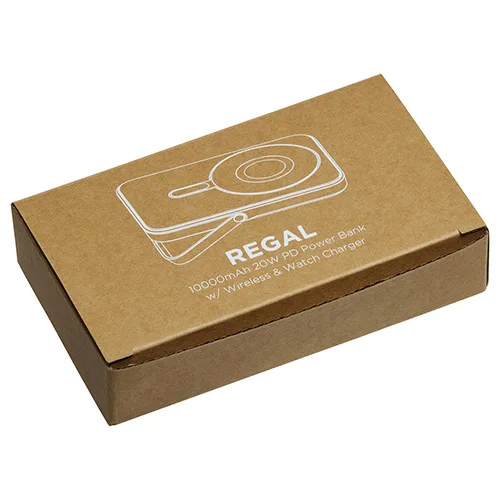 Regal 10000mAh 20W PD Power Bank w/15W Magnetic Wireless & Watch Charger w/ Phone Stand — view 6