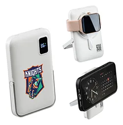 Regal 10000mAh 20W PD Power Bank w/15W Magnetic Wireless & Watch Charger w/ Phone Stand — view 11