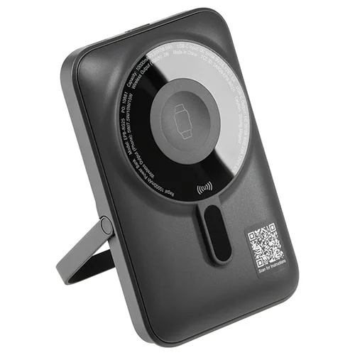 Regal 10000mAh 20W PD Power Bank w/15W Magnetic Wireless & Watch Charger w/ Phone Stand — view 3