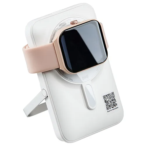 Regal 10000mAh 20W PD Power Bank w/15W Magnetic Wireless & Watch Charger w/ Phone Stand — view 5
