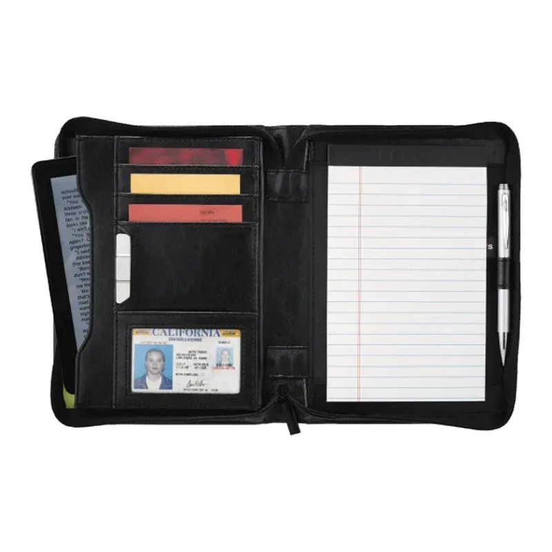 Renaissance Jr. Zippered Padfolio with FSC® Mix Paper — view 2
