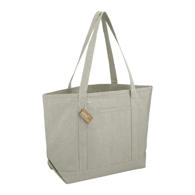 Repose 10oz Recycled Cotton Tote — view 4