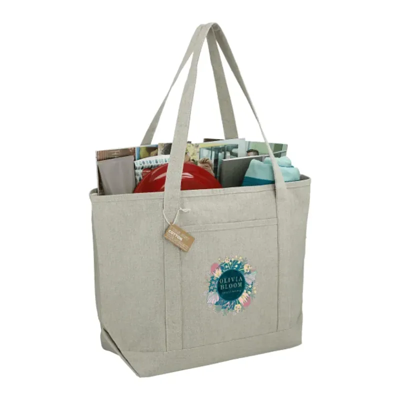 Repose 10oz Recycled Cotton Tote โ view 1