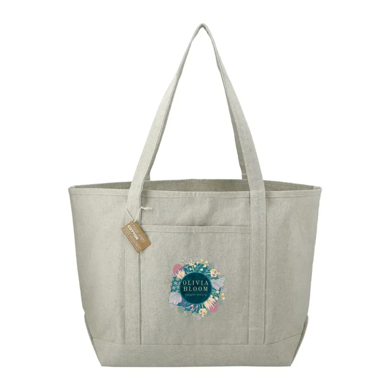 Repose 10oz Recycled Cotton Tote — view 2