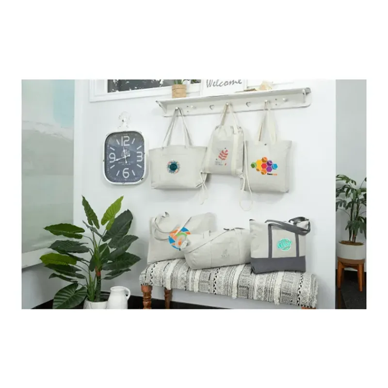 Repose 5oz. Recycled Cotton Drawstring Bag — view 8