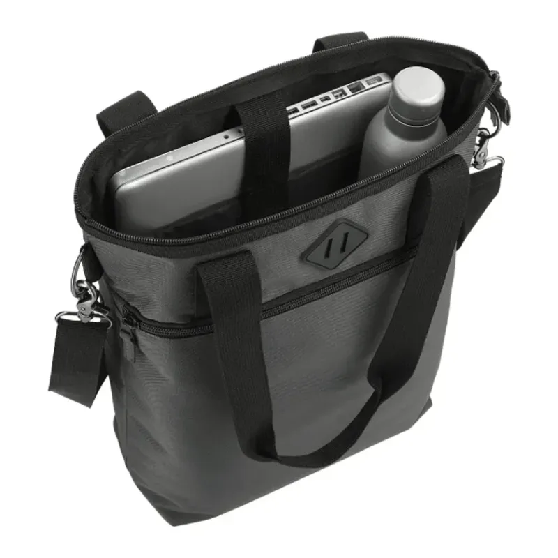 Personalized Repreve® Ocean Computer Tote with Laptop Compartment — view 3