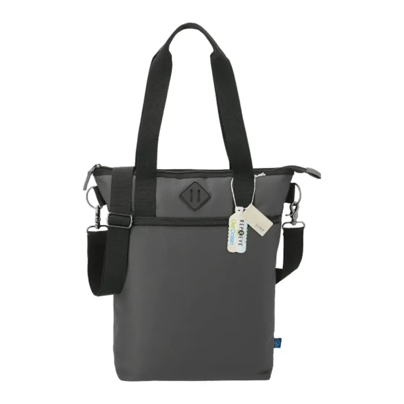 Personalized Repreve® Ocean Computer Tote with Laptop Compartment — view 7
