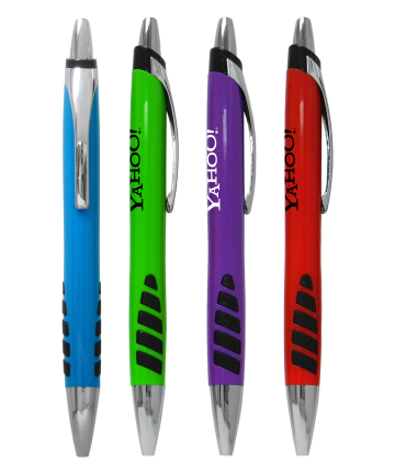 Retractable Swatchi Click Pen with Clip