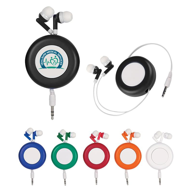 Retro Retractable Earbuds