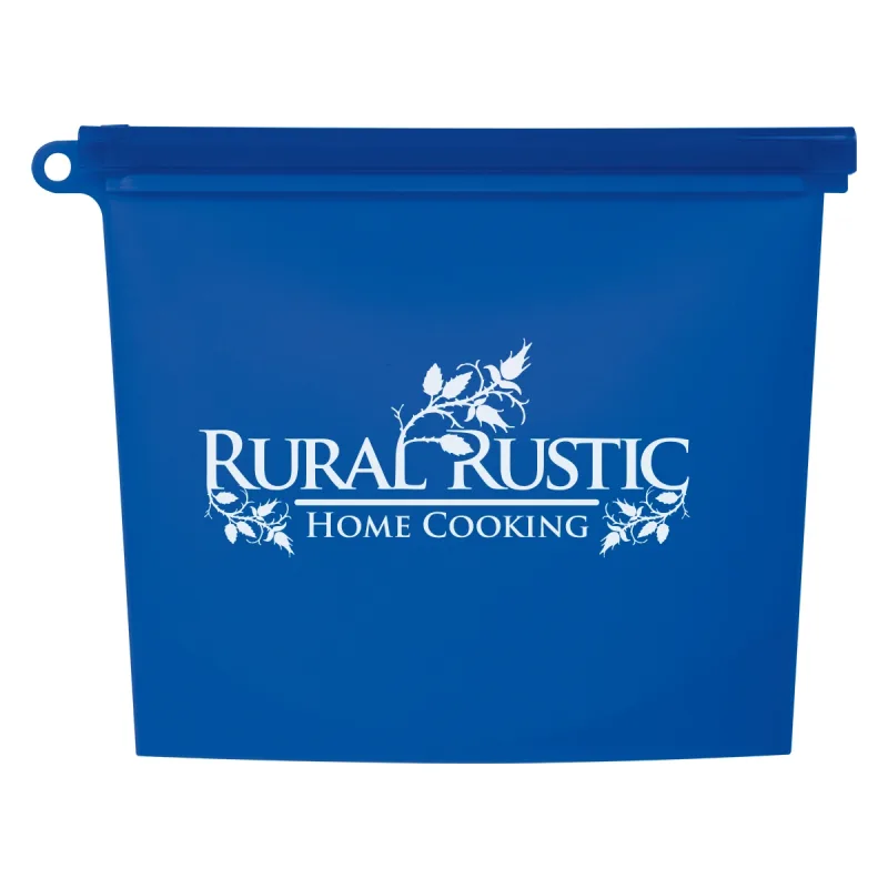 Reusable Food Bag With Plastic Slider — view 5