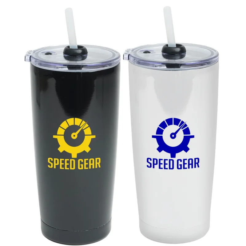 Revelstoke 600 Ml. (20 Fl. Oz.) Tumbler With Straw — view 2