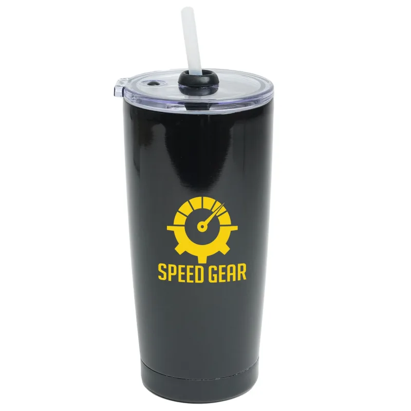 Revelstoke 600 Ml. (20 Fl. Oz.) Tumbler With Straw — view 4