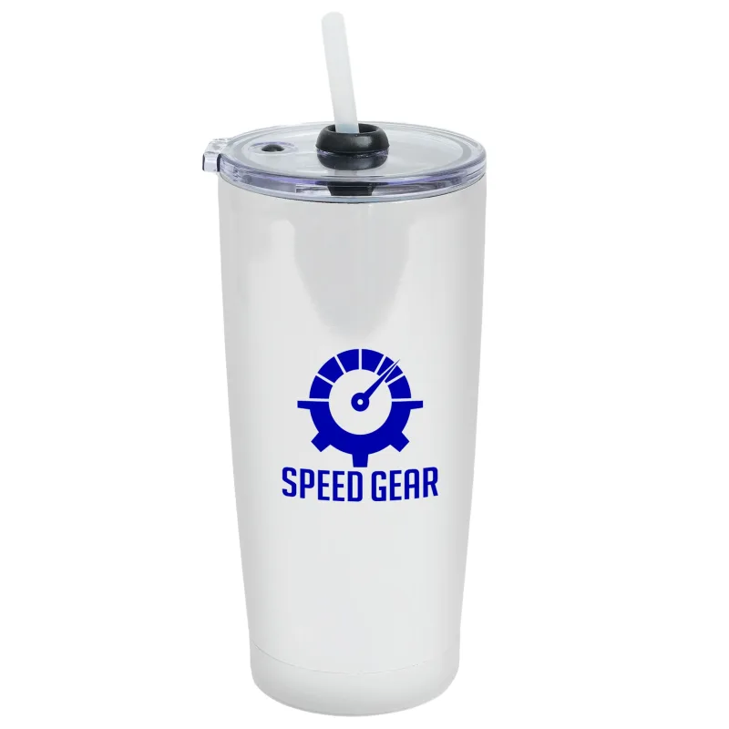 Revelstoke 600 Ml. (20 Fl. Oz.) Tumbler With Straw — view 5