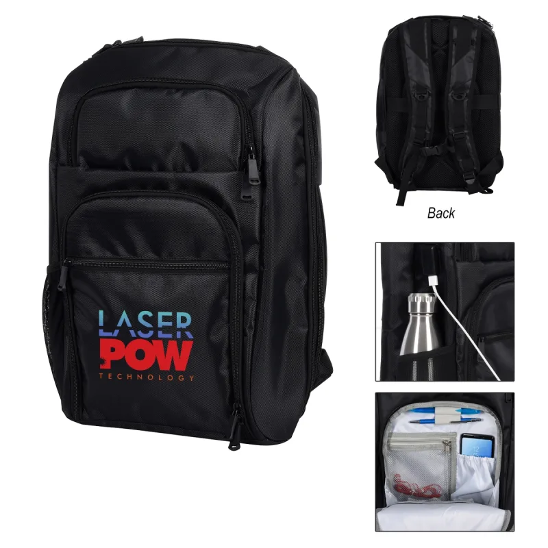RFID Travel Laptop Backpack & Briefcase — view 5