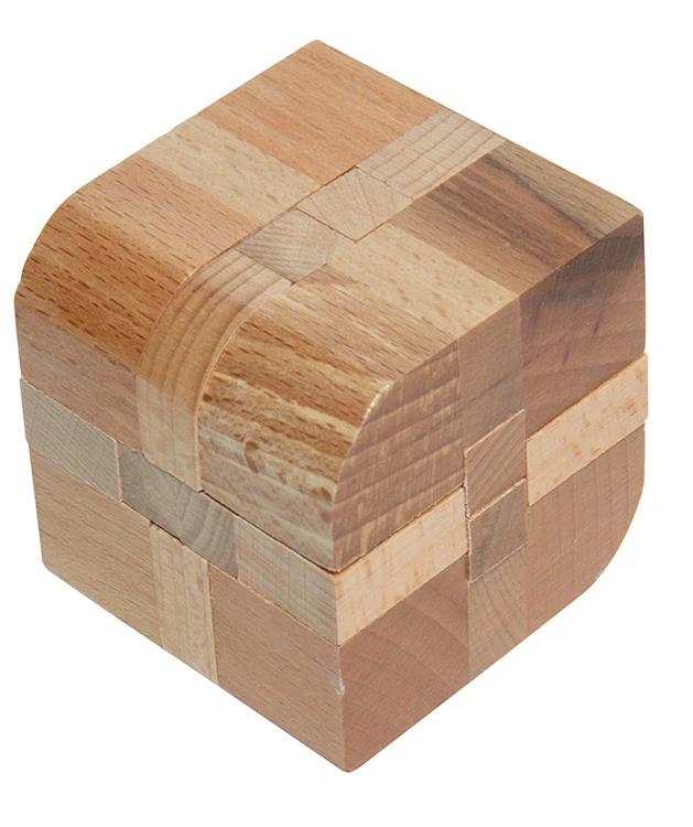 Logo Wooden Rhombus Puzzle