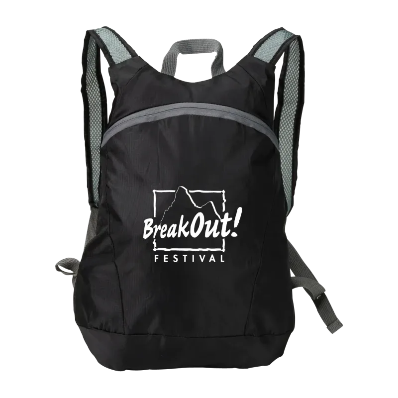 Custom Ripstop Stow'n Go™ Backpack — view 4