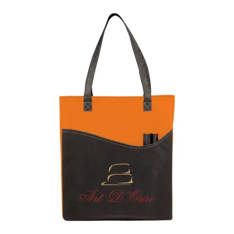 Rivers Pocket Non-Woven Convention Tote — view 7