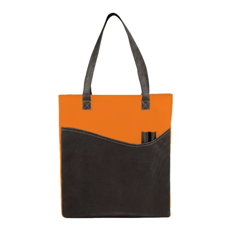 Rivers Pocket Non-Woven Convention Tote — view 8