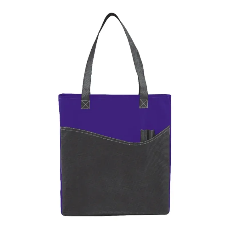 Rivers Pocket Non-Woven Convention Tote — view 10