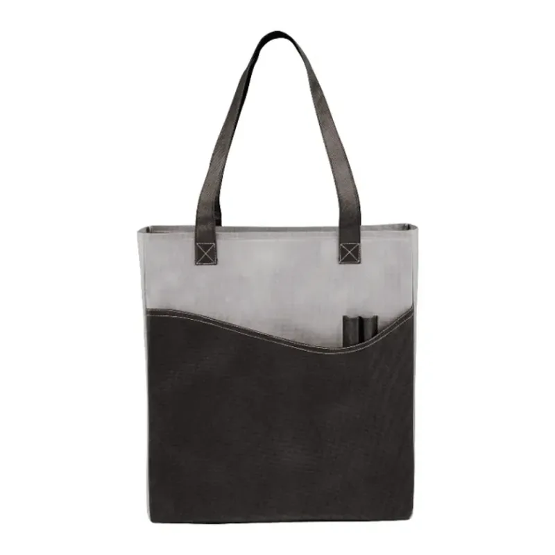 Rivers Pocket Non-Woven Convention Tote — view 2