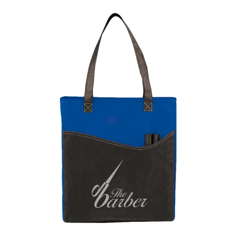 Rivers Pocket Non-Woven Convention Tote — view 11