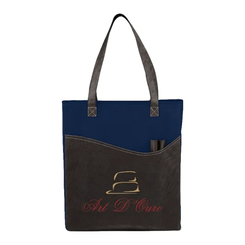 Rivers Pocket Non-Woven Convention Tote — view 5