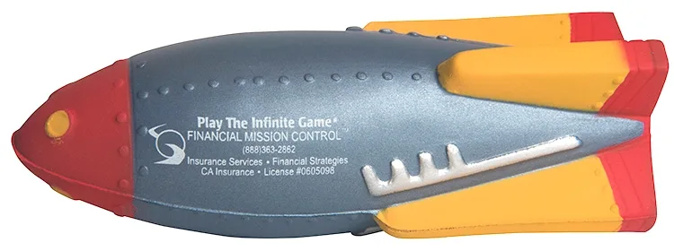 Logo Rocket Stress Reliever — view 4