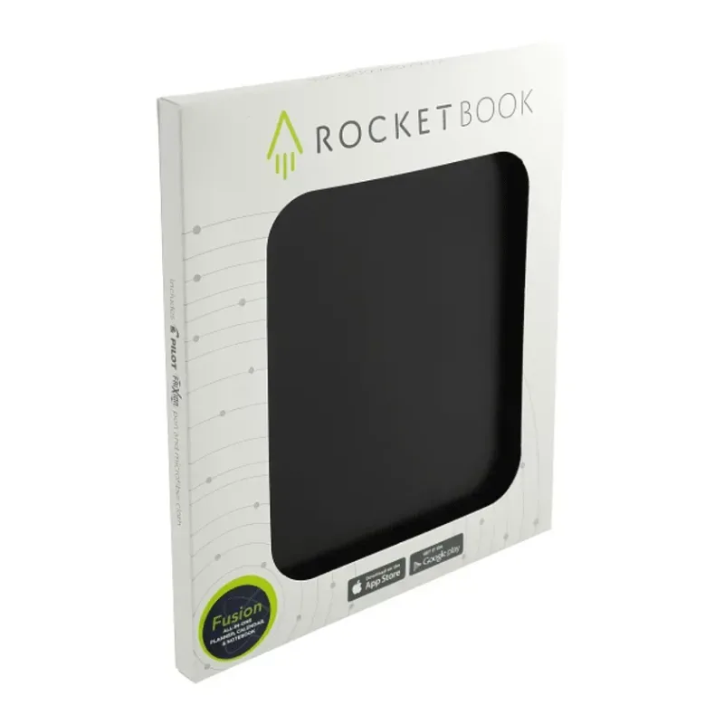 Custom Rocketbook Fusion Letter Notebook Set with Pen — view 12