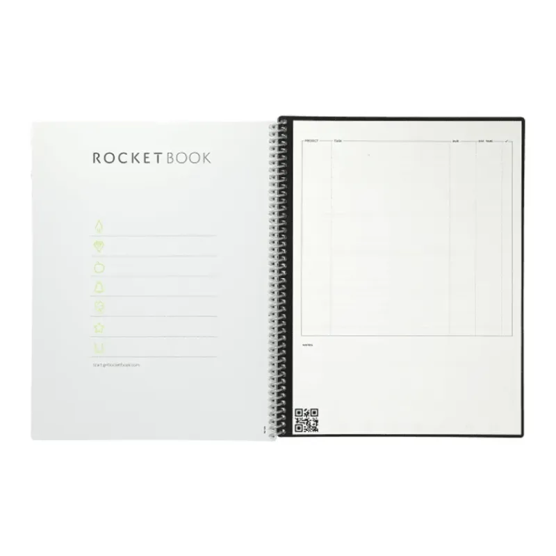 Custom Rocketbook Fusion Letter Notebook Set with Pen — view 14