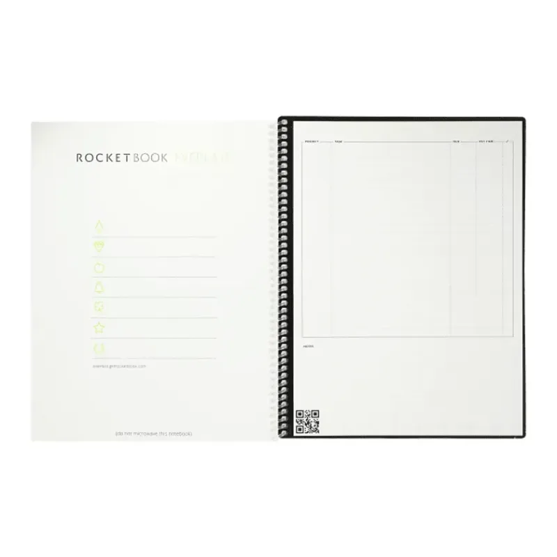 Custom Rocketbook Fusion Letter Notebook Set with Pen — view 4