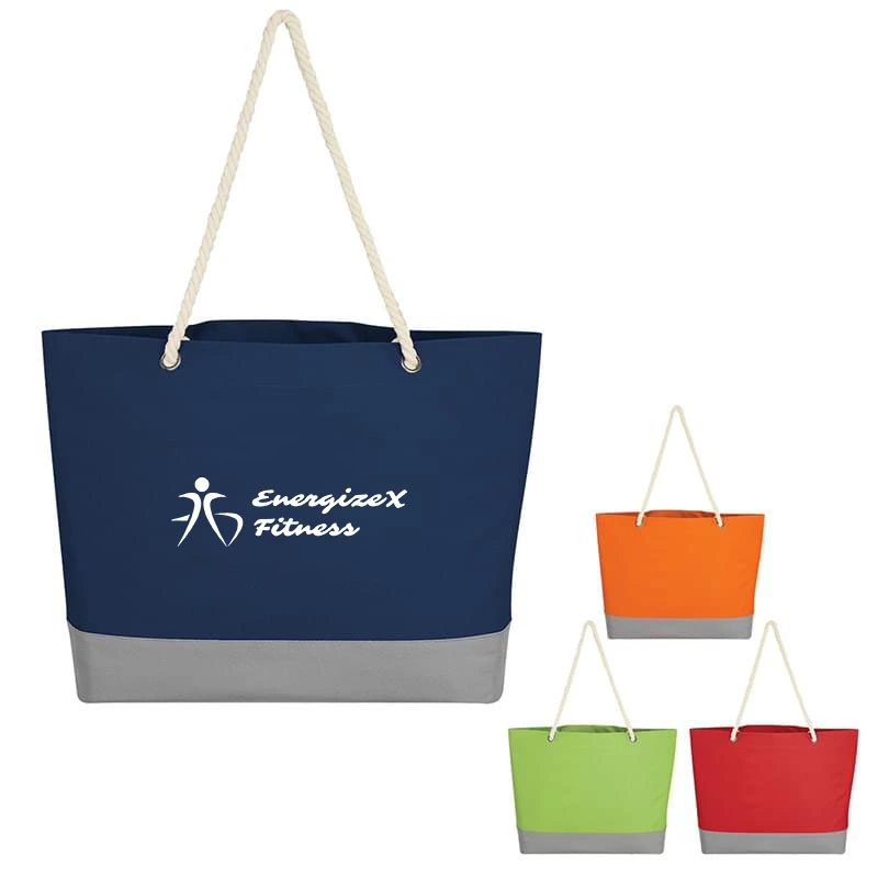 Rope-Handled Beachside Tote
