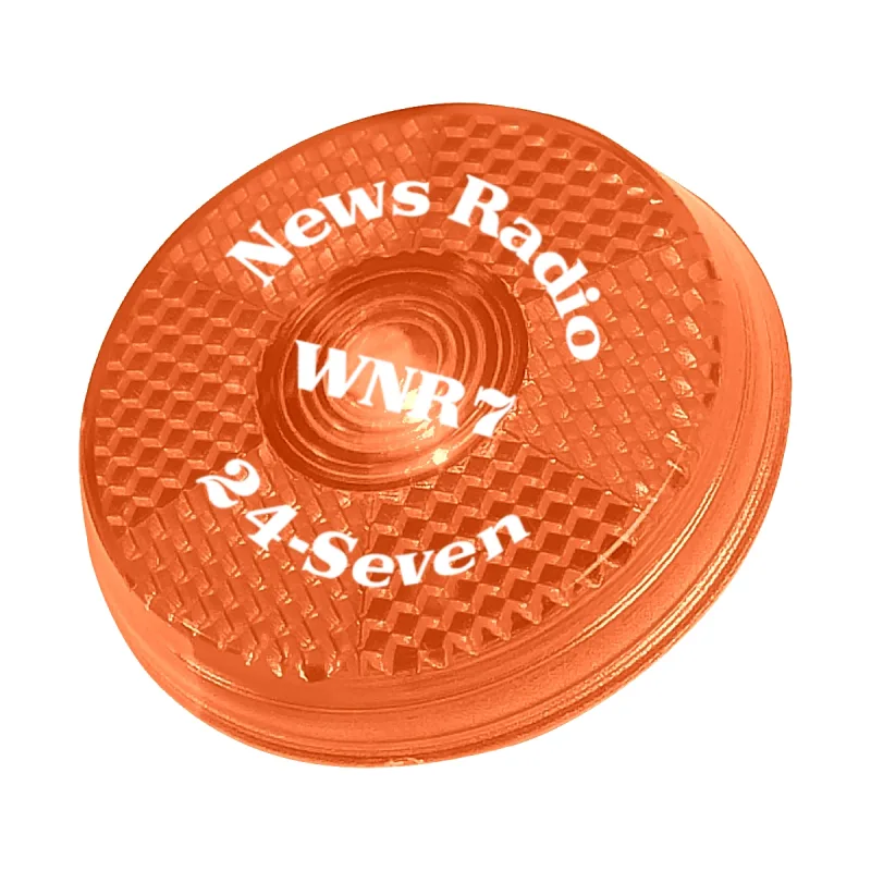 Round Blinking Light With Back Clip — view 6