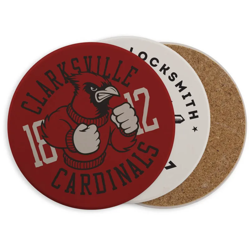 Round Ceramic Coaster: Single — view 5