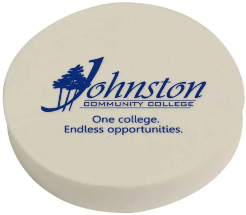 Logo Eraser - Round (1 1/2") — view 3