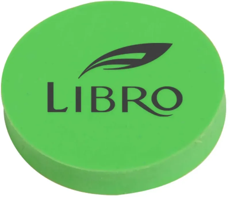 Logo Eraser - Round (1 1/2") — view 5