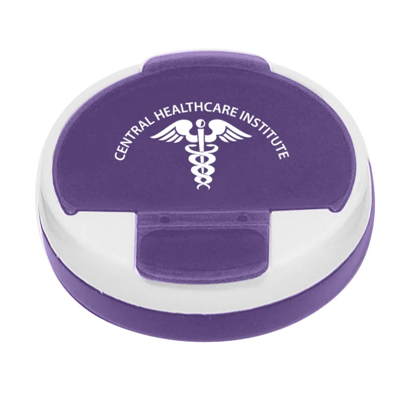 Logo Round Pill Holder — view 4
