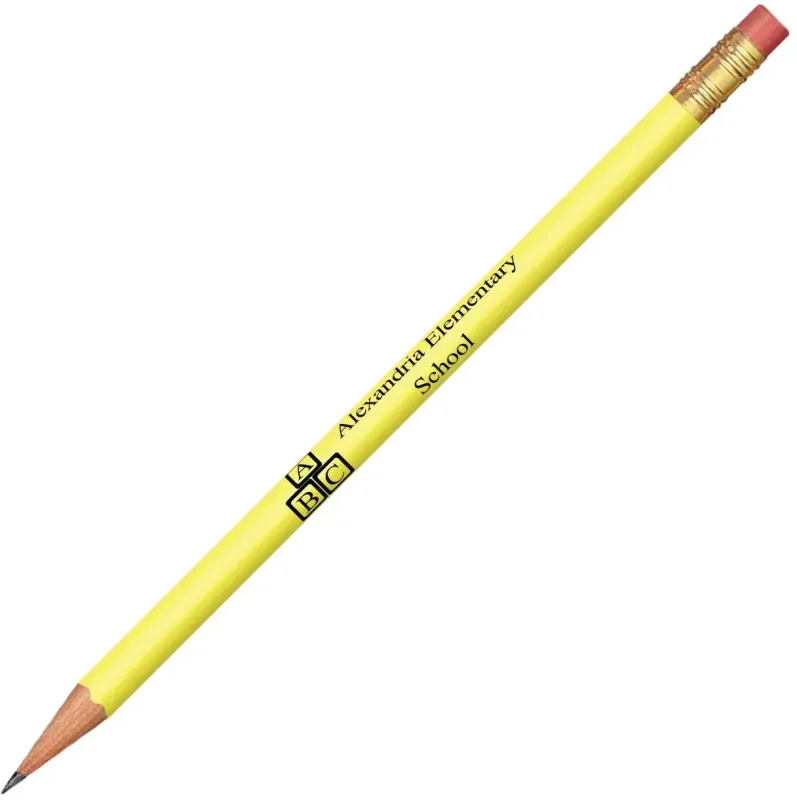 Custom Scholar Pencil - Round Shape — view 2