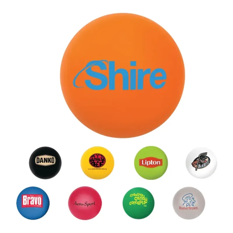 Personalized Round Stress Reliever - Polyurethane — view 7