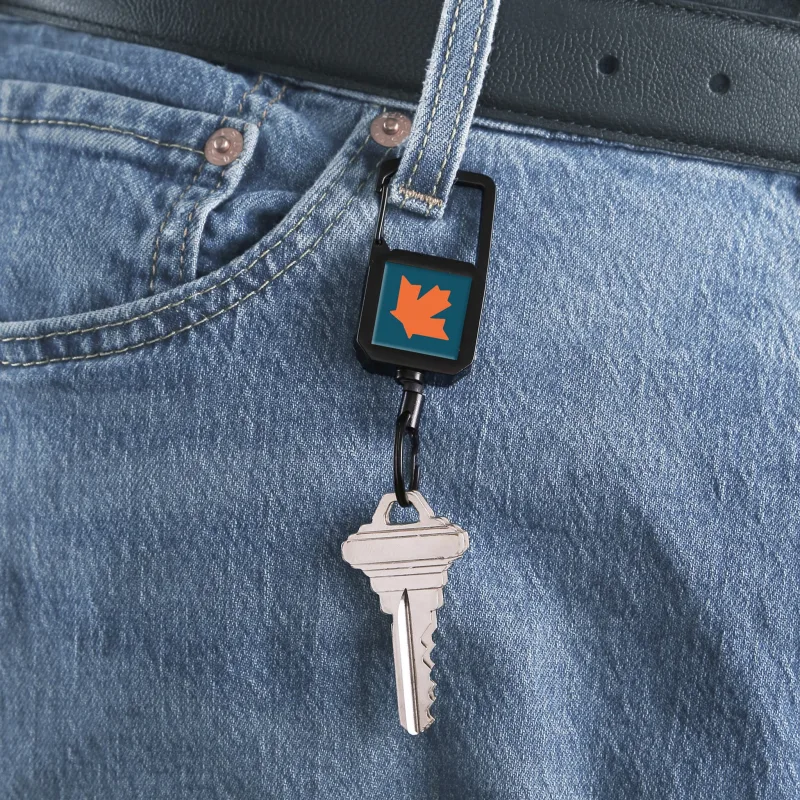 Roundup Retractable Keychain — view 2