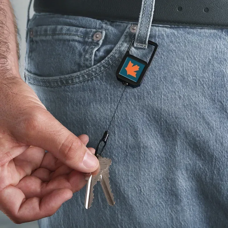 Roundup Retractable Keychain