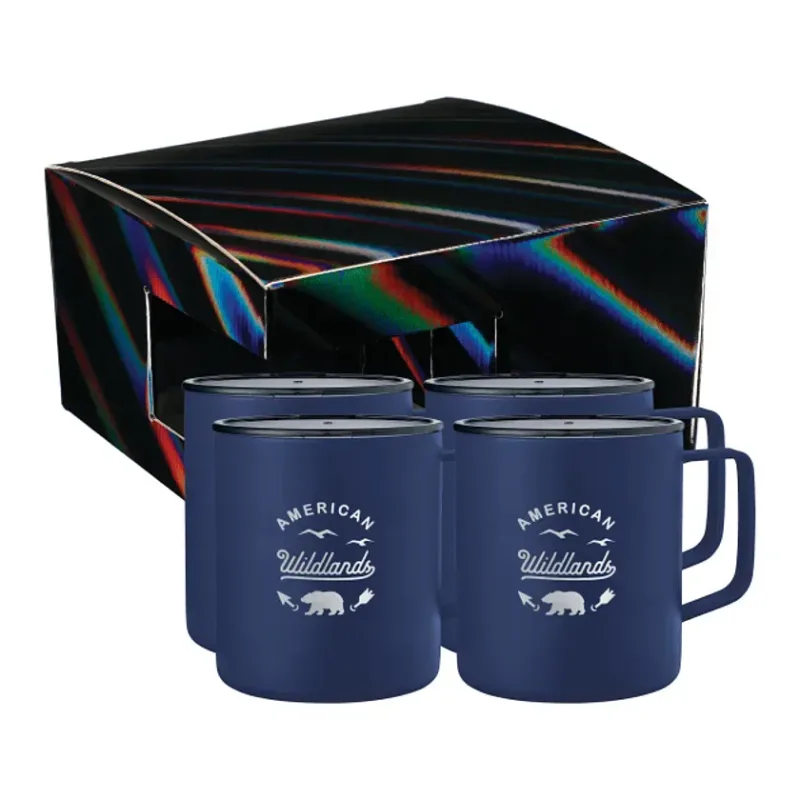 Rover Camp Mug 14oz  4 in 1 Gift Set — view 3