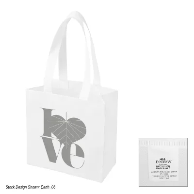 Rowan rPET Non-Woven Shopper Tote Bag — view 4