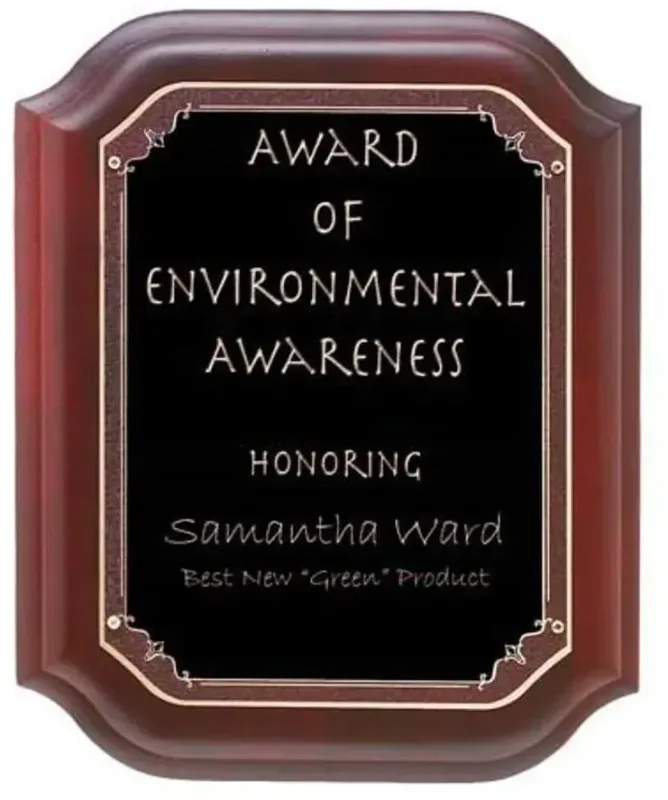 Royal Honors Plaque — view 2