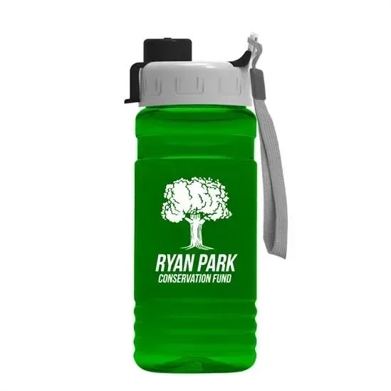 RPET Bottle with Quick-Snap Lid (20 oz.) — view 10