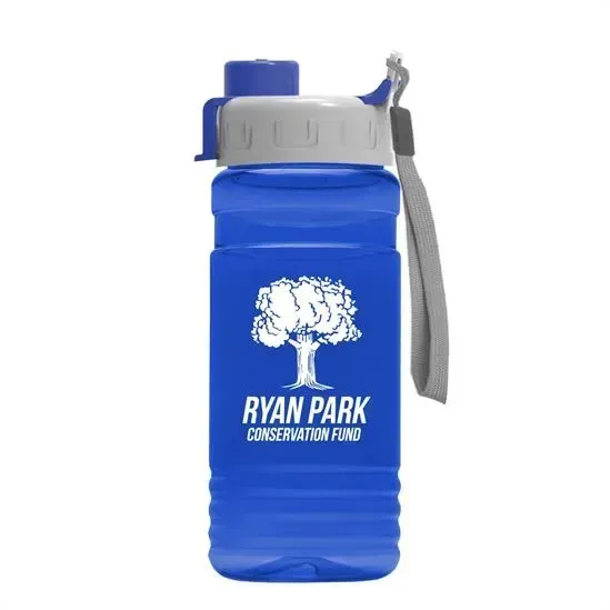 RPET Bottle with Quick-Snap Lid (20 oz.) — view 11